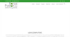 Desktop Screenshot of forcefusion.eu
