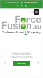 Mobile Screenshot of forcefusion.eu